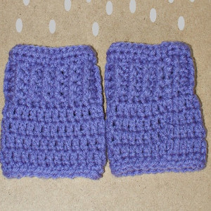 Rainy Day Crochet Boot Cuffs