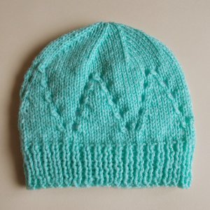 Baby hat knitting pattern straight needles