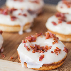 Maple Bacon Doughnuts