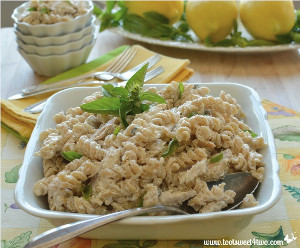 Lemon Chicken Pasta Salad