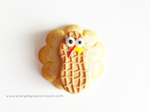 Deliciously Clever Turkey Cookies