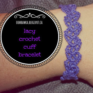 Lacy Crochet Cuff Bracelet