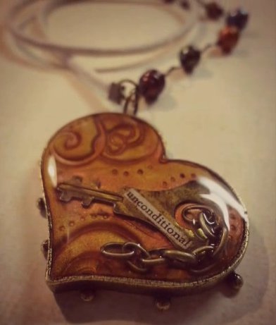 Steampunk Heart Pendant