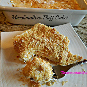 Millionaire's Marshmallow Fluff Cake