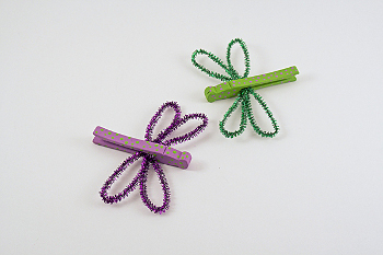 Beautiful Clothespin Dragonflies