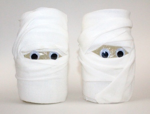 Mysterious Mummy Mason Jars