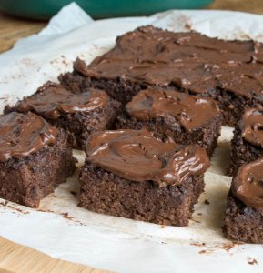 Sugar-Free Chocolate Quinoa Brownies