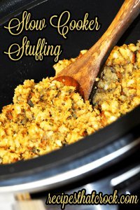 3-Ingredient Slow Cooker Stuffing