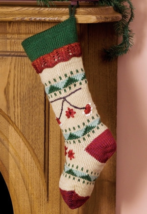 Folkways Christmas Stocking