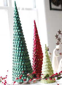 Ruffly Christmas Tree Decorations