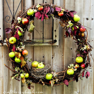 Naturally Fall Wedding Wreath