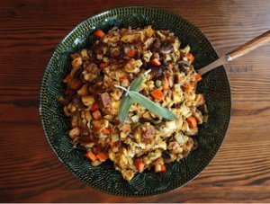 Challah Slow Cooker Stuffing