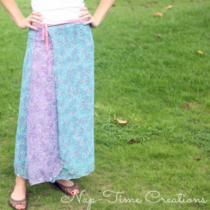 Meadowlands Wrap Skirt Tutorial