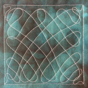 Wiggly Free Motion Quilt Design