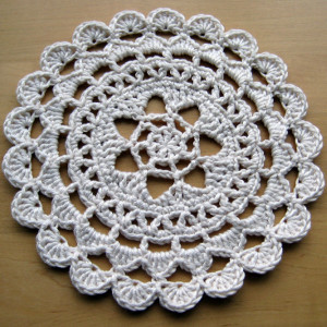 Prettiest Passion Flower Doily