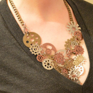 Very Edgy Statement Necklace