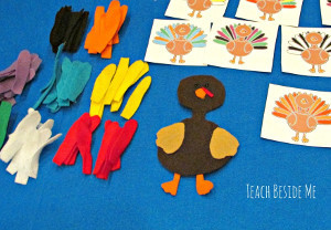 Turkey Craft Matching Game