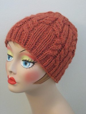 Rib and Cable Hat
