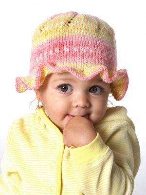Baby's Ruffle Hat