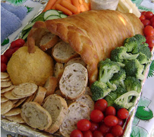 Homemade Bread Cornucopia