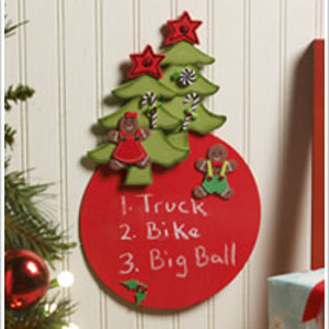 Gingerbread Christmas Wish List