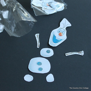 Olaf the Snowman DIY Paper Doll