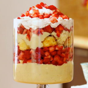 Homemade Downton Abbey Trifle