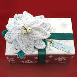 Poinsettia Gift Topper