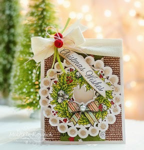 Christmas Wreath Greeting Card