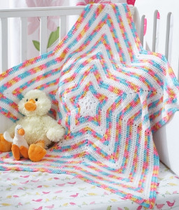 Shine Bright Star Baby Blanket