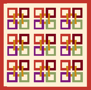 Celtic Squares Yardage Variations