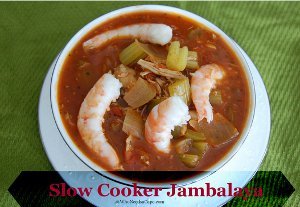 Slow Cooker Jambalaya with Shrimp