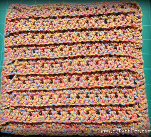 Twisted Melon Wash Cloth