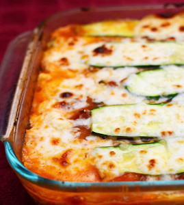 No Pasta Zucchini Lasagna