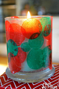 Festive Christmas Candle Holder