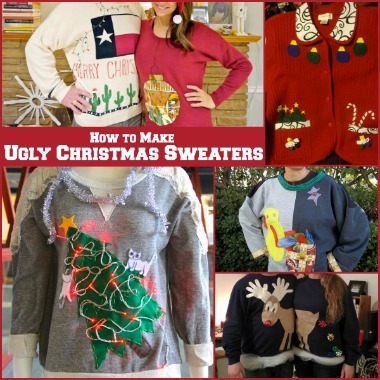 How to Make Ugly Christmas Sweaters