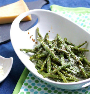 Roasted Parmesan Green Beans