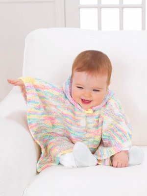 Baby's Hooded Poncho