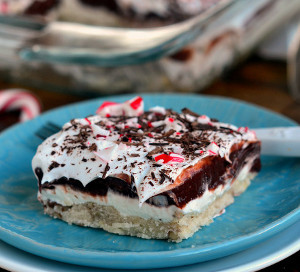 Chocolate Peppermint 4 Layer Dessert