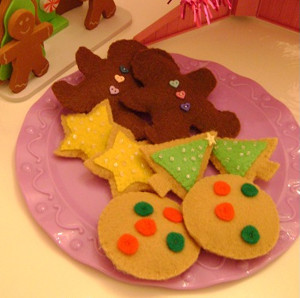 Fun and Festive Felt Christmas Cookies