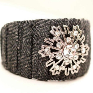 Stunning Snowflake Cuff