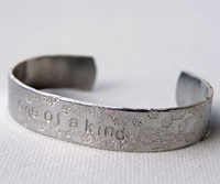 Snowflake Stamped Cuff