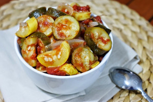 4-Ingredient Zucchini Stew