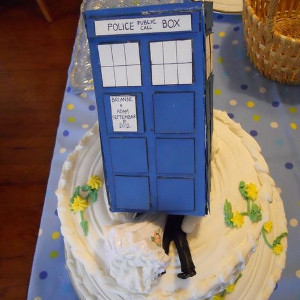 Dr. Who Cake Topper