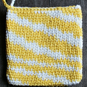 Waistcoat Stitch Potholder