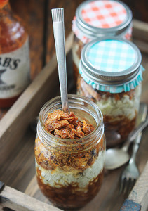 Mason Jar BBQ Parfaits