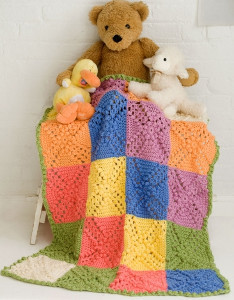 Fruit Salad Crochet Baby Blanket Pattern