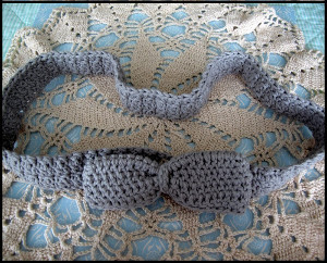 Precious Crochet Bow Belt