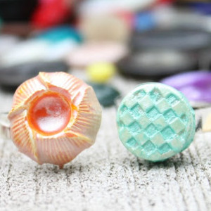 Adorable Molded Rings