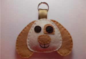 Adorable Puppy DIY Keychain